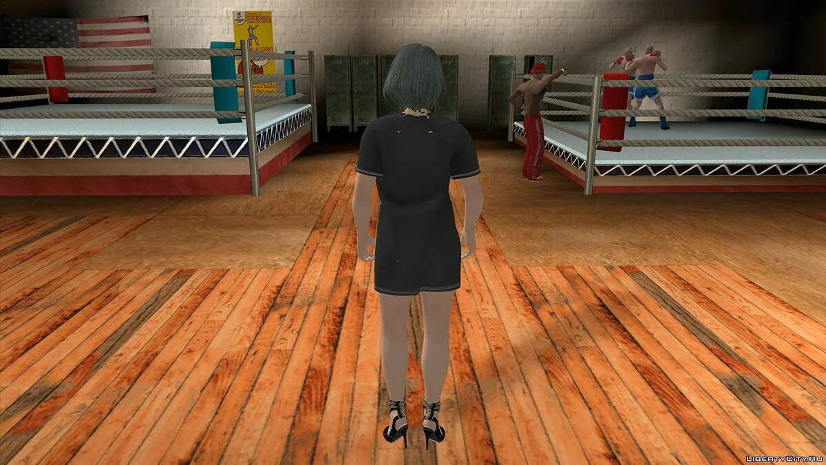 Тамаки в повседневной одежде v10 / GTA San Andreas (iOS, Android)