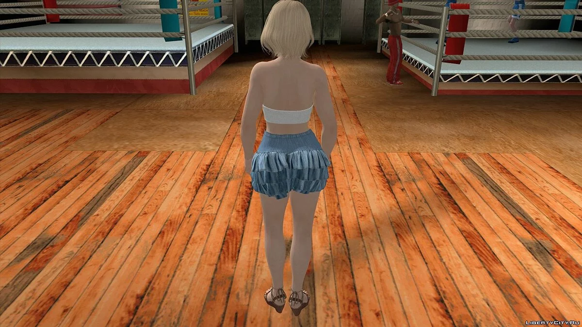 Тамаки в повседневной одежде v9 / GTA San Andreas (iOS, Android)