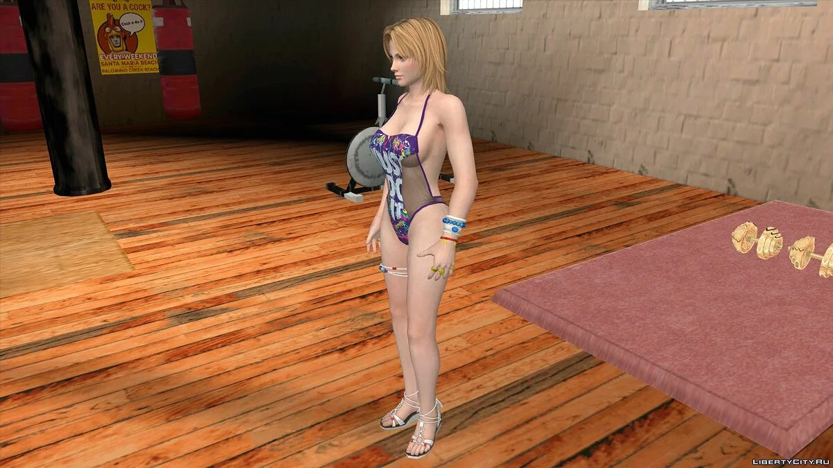Тина Армстронг в купальнике / GTA San Andreas (iOS, Android)