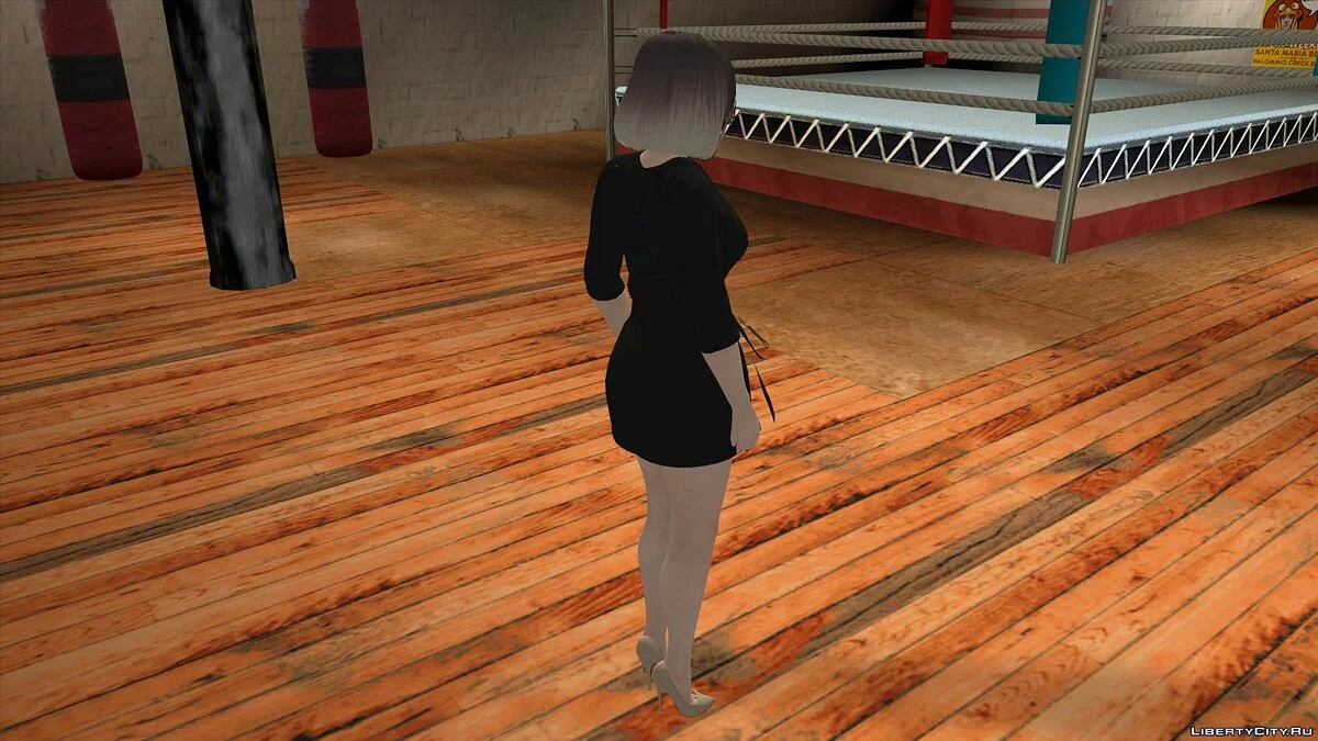 Тина Армстронг в одежде для вечеринки / GTA San Andreas (iOS, Android)