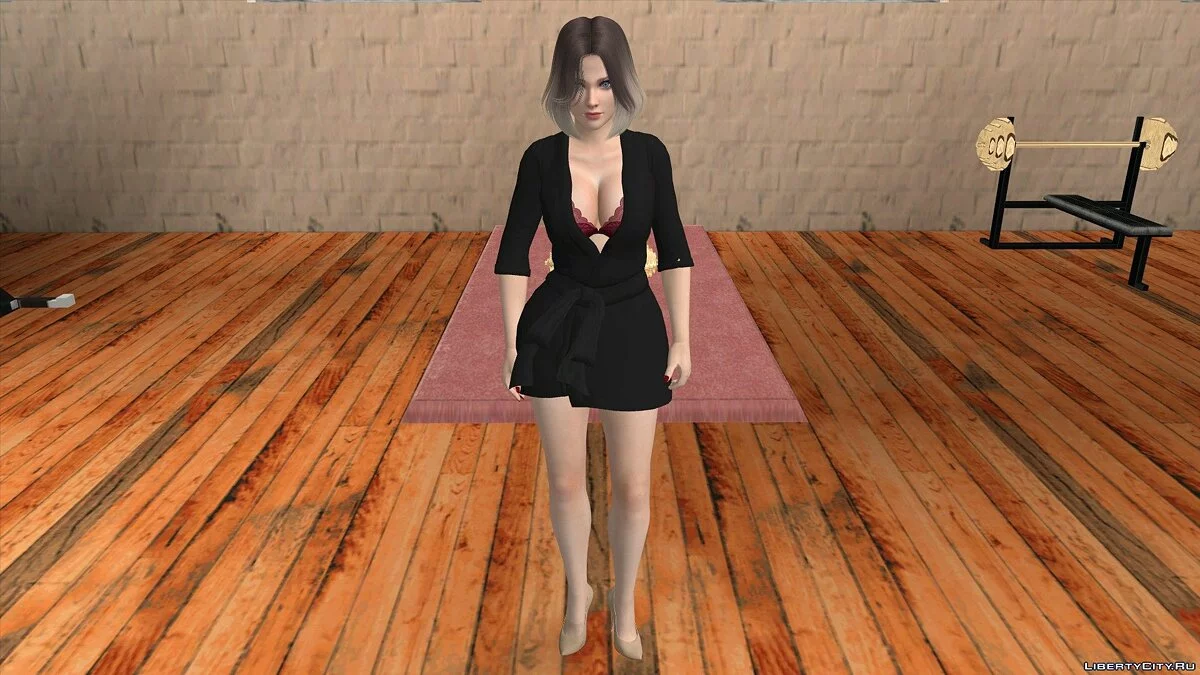 Тина Армстронг в одежде для вечеринки / GTA San Andreas (iOS, Android)