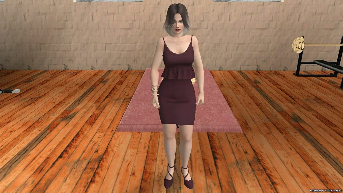 Тина Армстронг в повседневной одежде v8 / GTA San Andreas (iOS, Android)