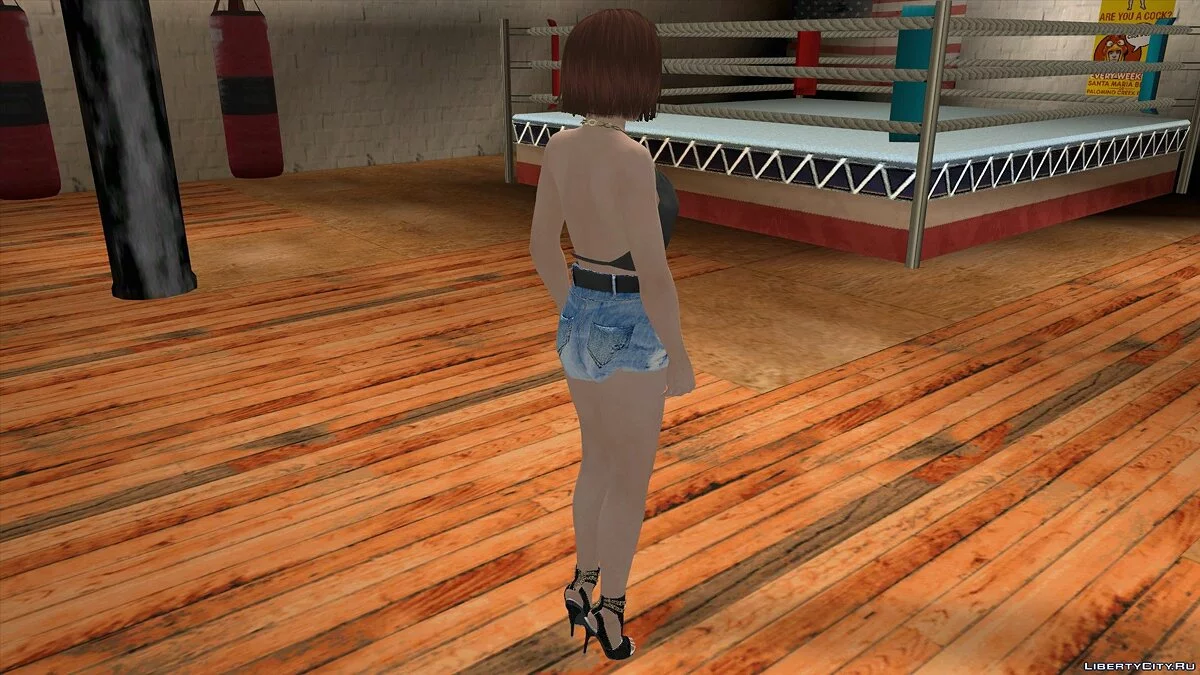 Тина Армстронг в повседневной одежде v6 / GTA San Andreas (iOS, Android)
