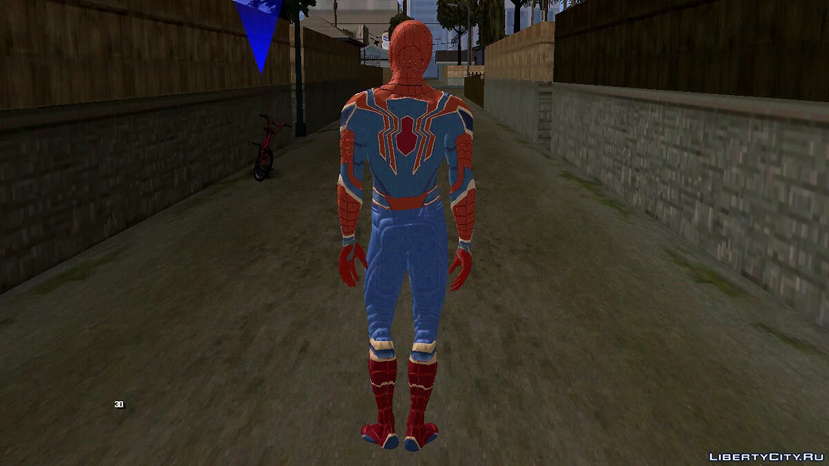 Человек-паук: Война бесконечности / GTA San Andreas (iOS, Android)