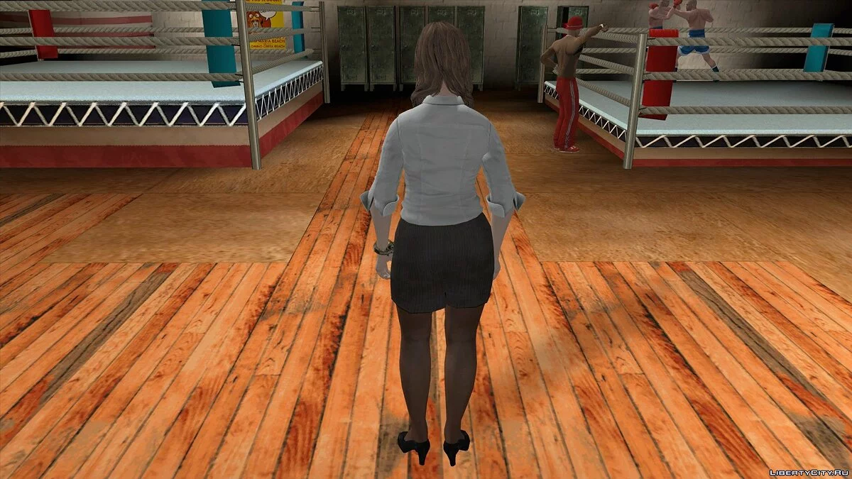 Джина Фоли из Resident Evil Revelations 2 / GTA San Andreas (iOS, Android)
