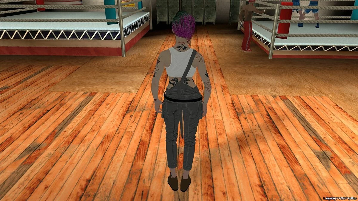 Джуди Альварес из Cyberpunk 2077 / GTA San Andreas (iOS, Android)