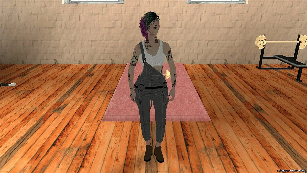 Джуди Альварес из Cyberpunk 2077 / GTA San Andreas (iOS, Android)