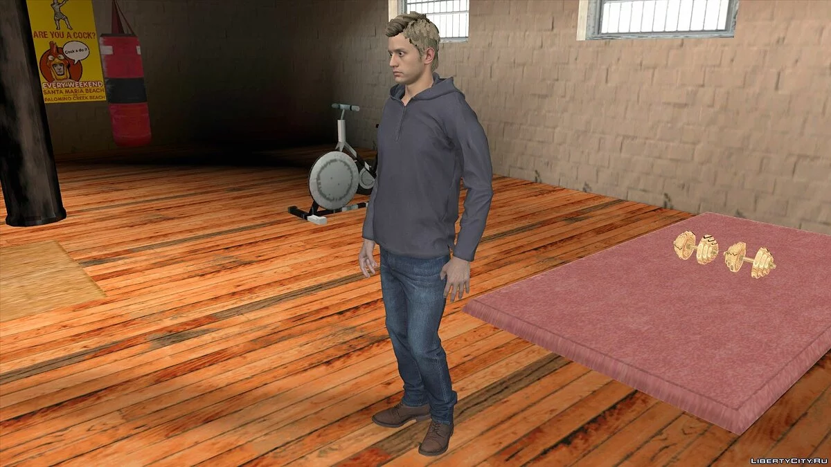 Итан Винтерс из Resident Evil 8: Village / GTA San Andreas (iOS, Android)