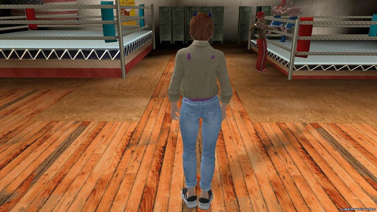 Касуми в повседневной одежде v4 / GTA San Andreas (iOS, Android)