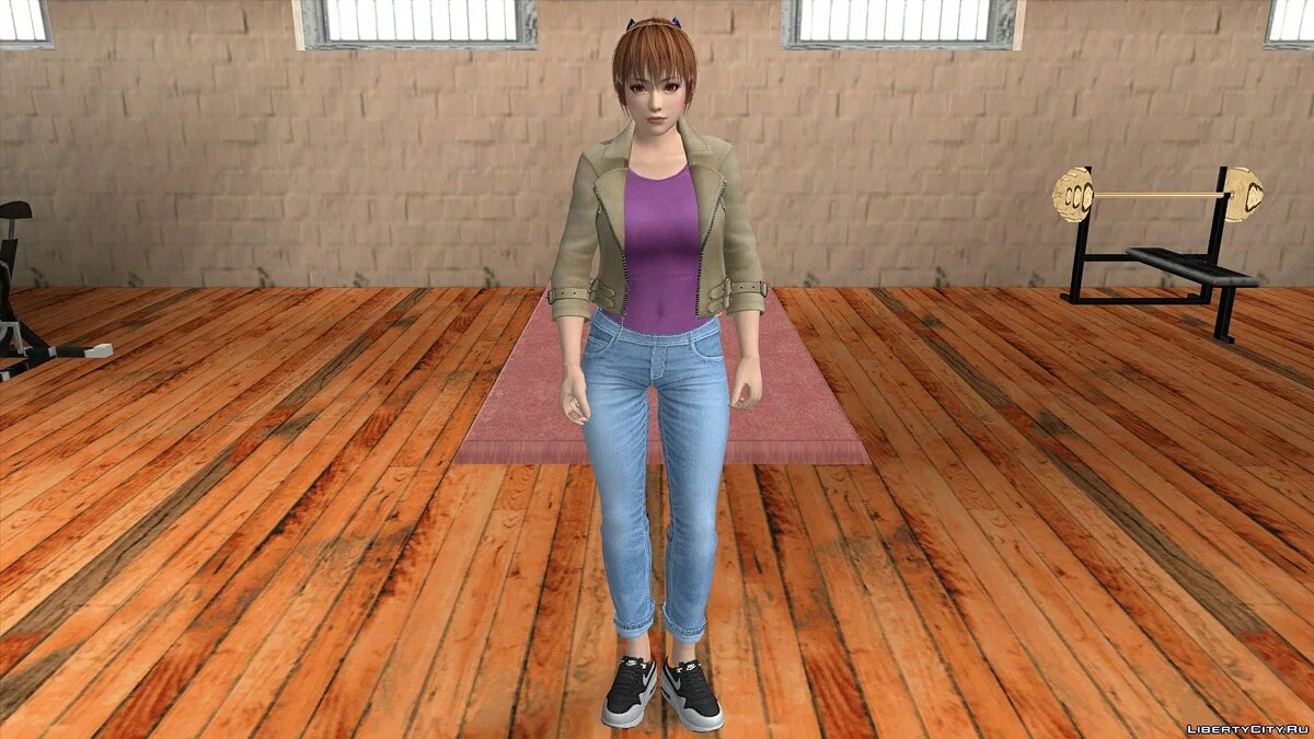 Касуми в повседневной одежде v4 / GTA San Andreas (iOS, Android)