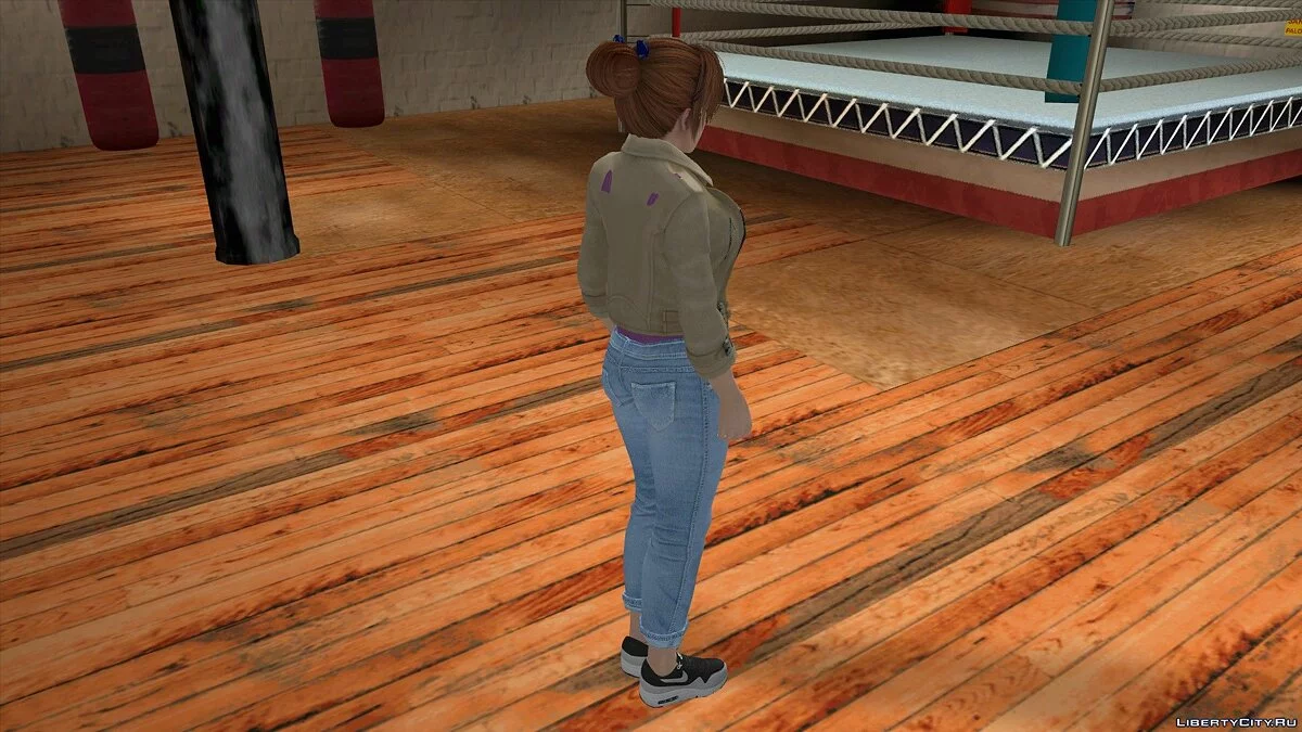 Касуми в повседневной одежде v4 / GTA San Andreas (iOS, Android)