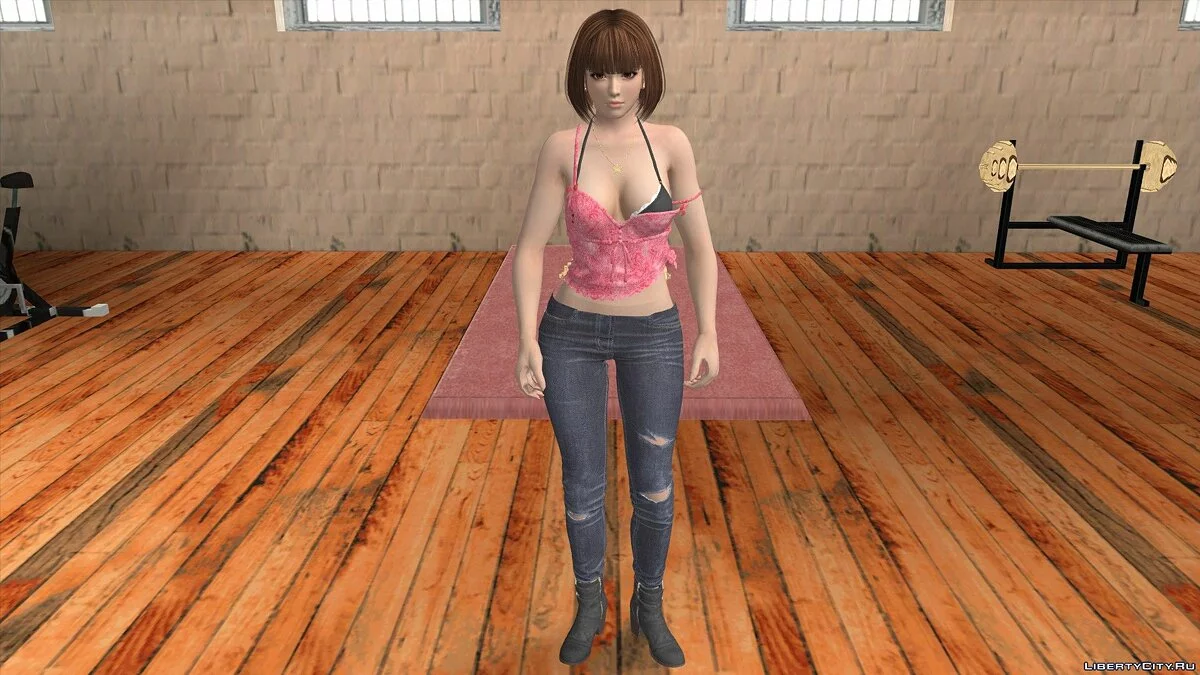 Касуми в повседневной одежде v8 / GTA San Andreas (iOS, Android)
