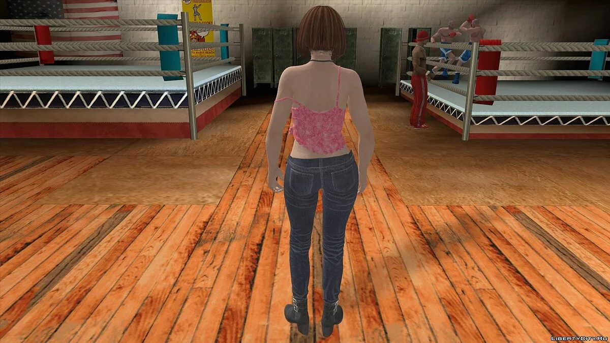 Касуми в повседневной одежде v8 / GTA San Andreas (iOS, Android)