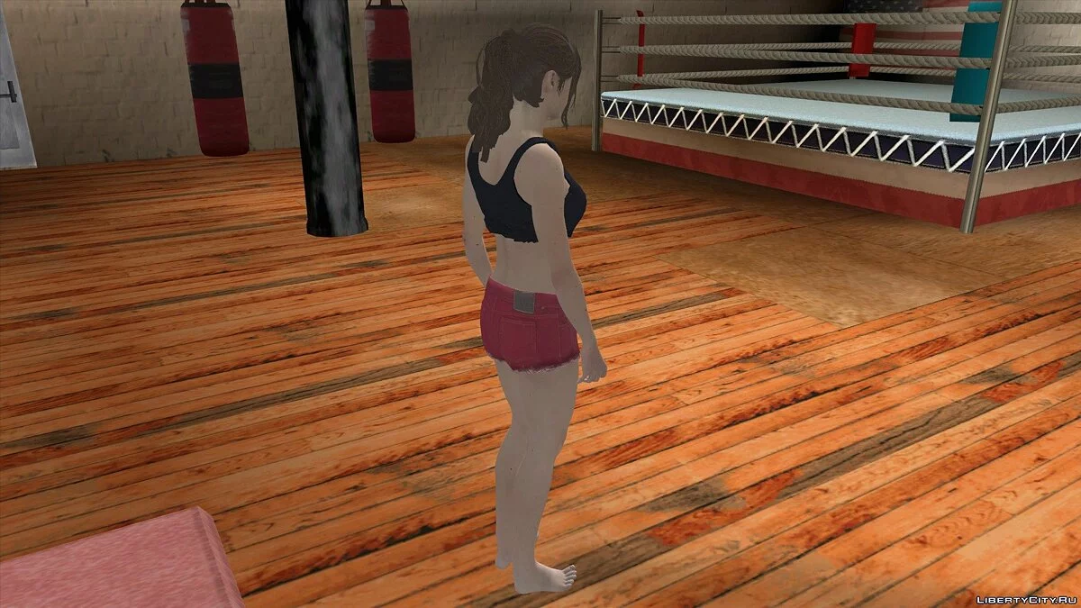 Клэр Редфилд из Resident Evil 2 Remake / GTA San Andreas (iOS, Android)