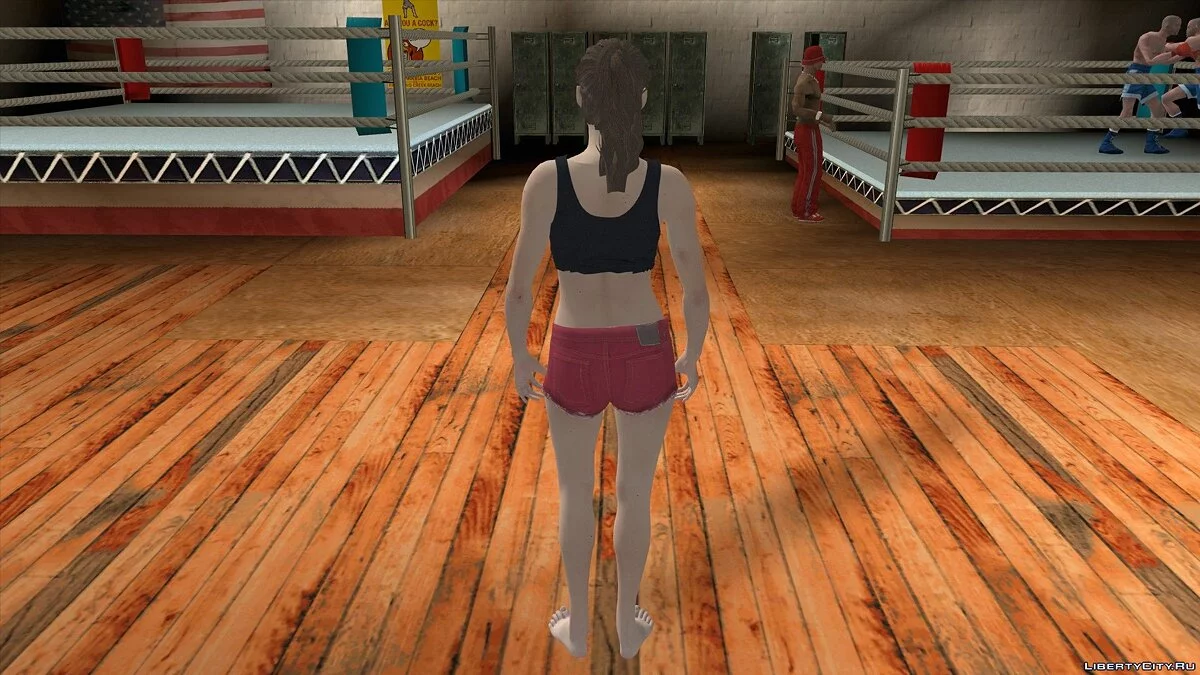 Клэр Редфилд из Resident Evil 2 Remake / GTA San Andreas (iOS, Android)