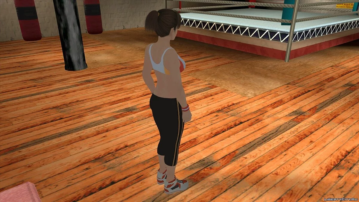 Лей-Фанг в спортивной одежде / GTA San Andreas (iOS, Android)