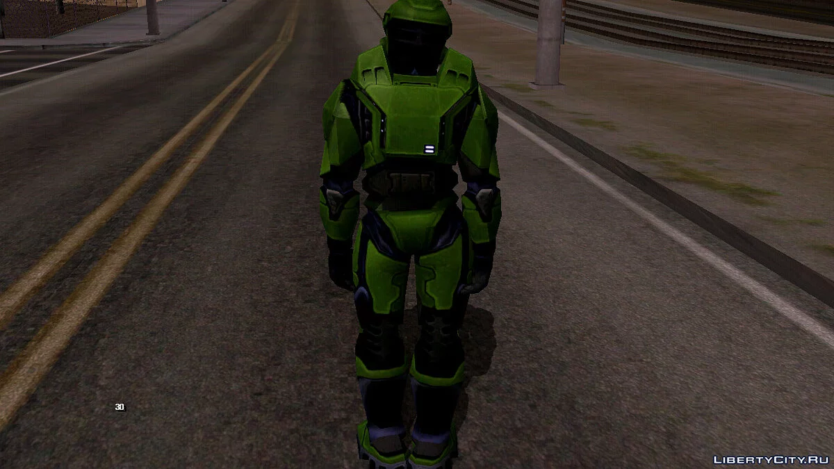 Мастер Чиф из Halo / GTA San Andreas (iOS, Android)