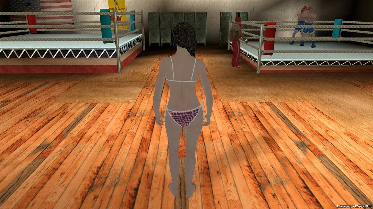 Миа Уинтерс в бикини из Resident Evil 8: Village / GTA San Andreas (iOS, Android)