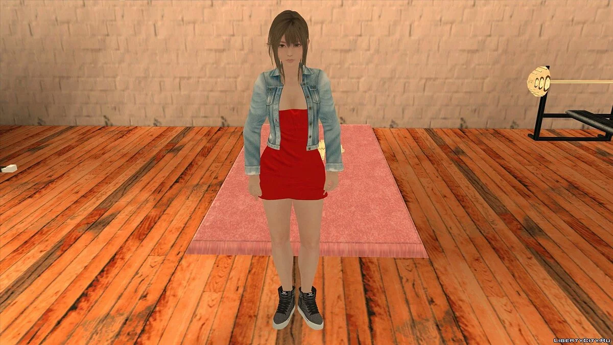 Мисаки в повседневной одежде v4 / GTA San Andreas (iOS, Android)