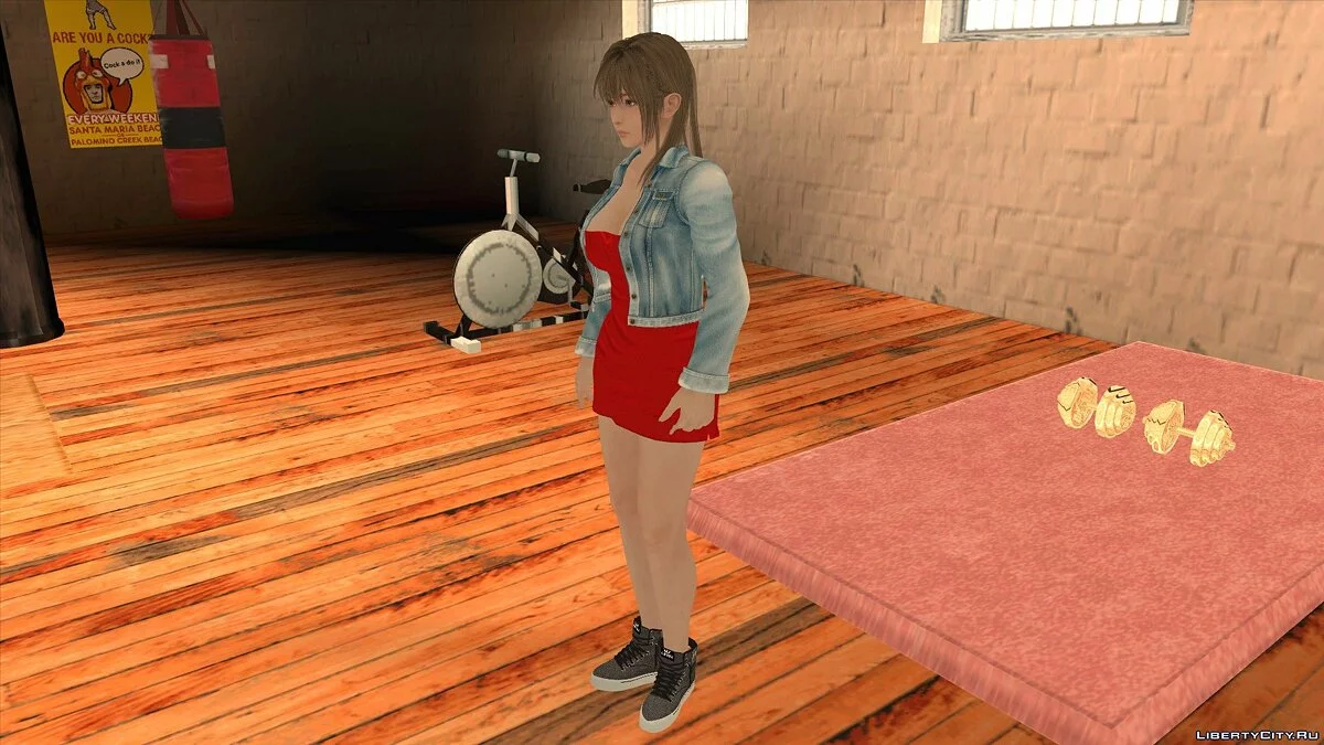 Мисаки в повседневной одежде v4 / GTA San Andreas (iOS, Android)