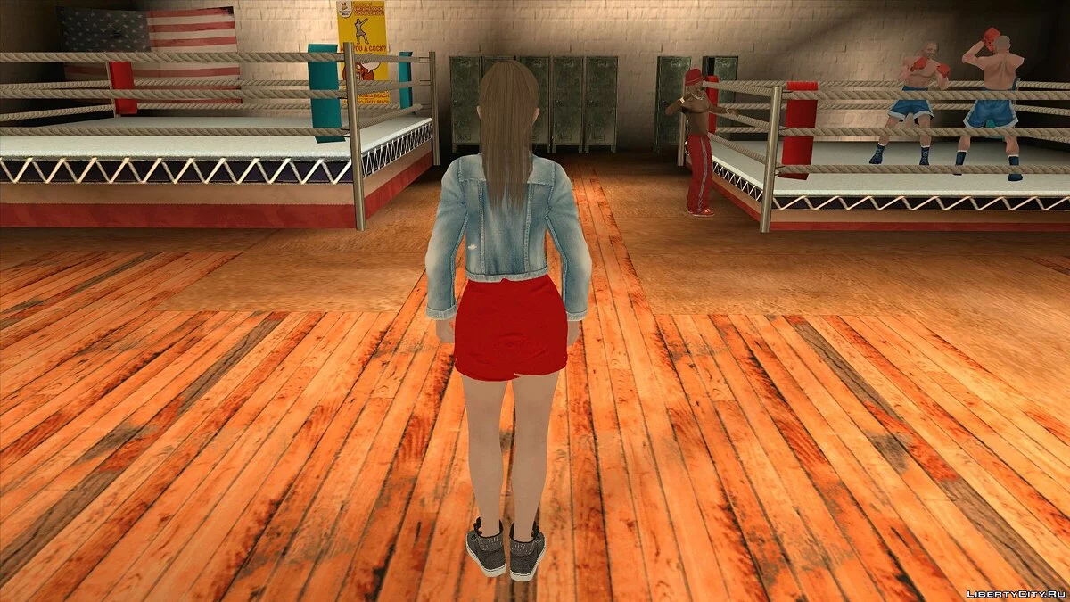 Мисаки в повседневной одежде v4 / GTA San Andreas (iOS, Android)