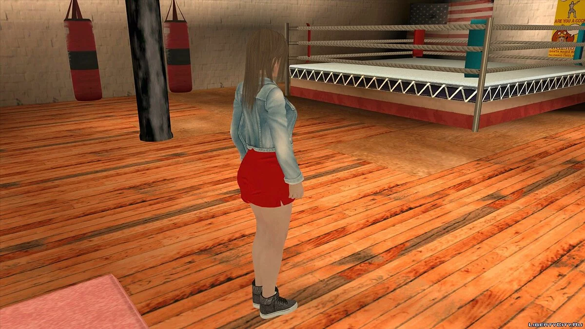Мисаки в повседневной одежде v4 / GTA San Andreas (iOS, Android)