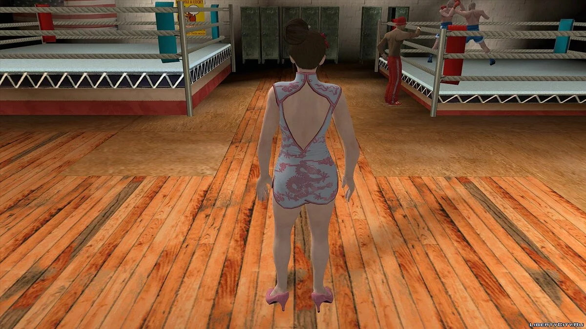 Мэй Ширануи в платье / GTA San Andreas (iOS, Android)