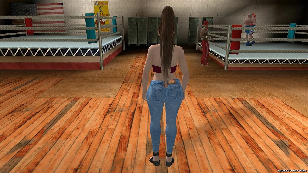 Мэй Ширануи в повседневной одежде v9 / GTA San Andreas (iOS, Android)