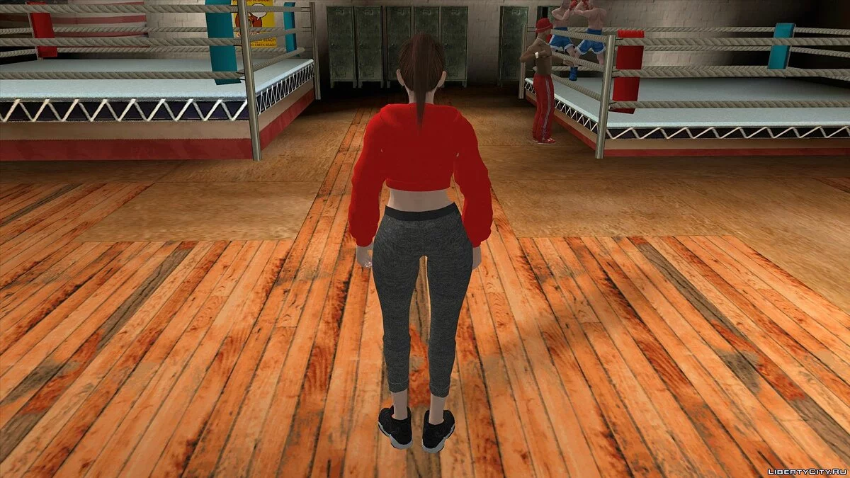 Мэй Ширануи в повседневной одежде v8 / GTA San Andreas (iOS, Android)