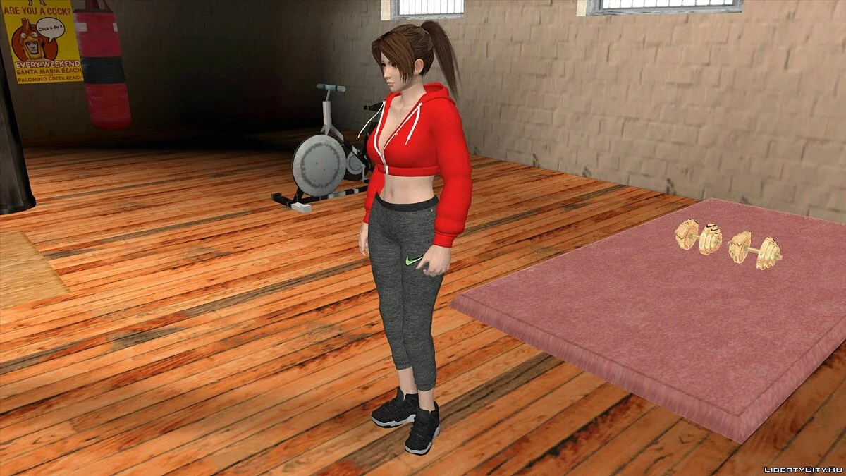 Мэй Ширануи в повседневной одежде v8 / GTA San Andreas (iOS, Android)