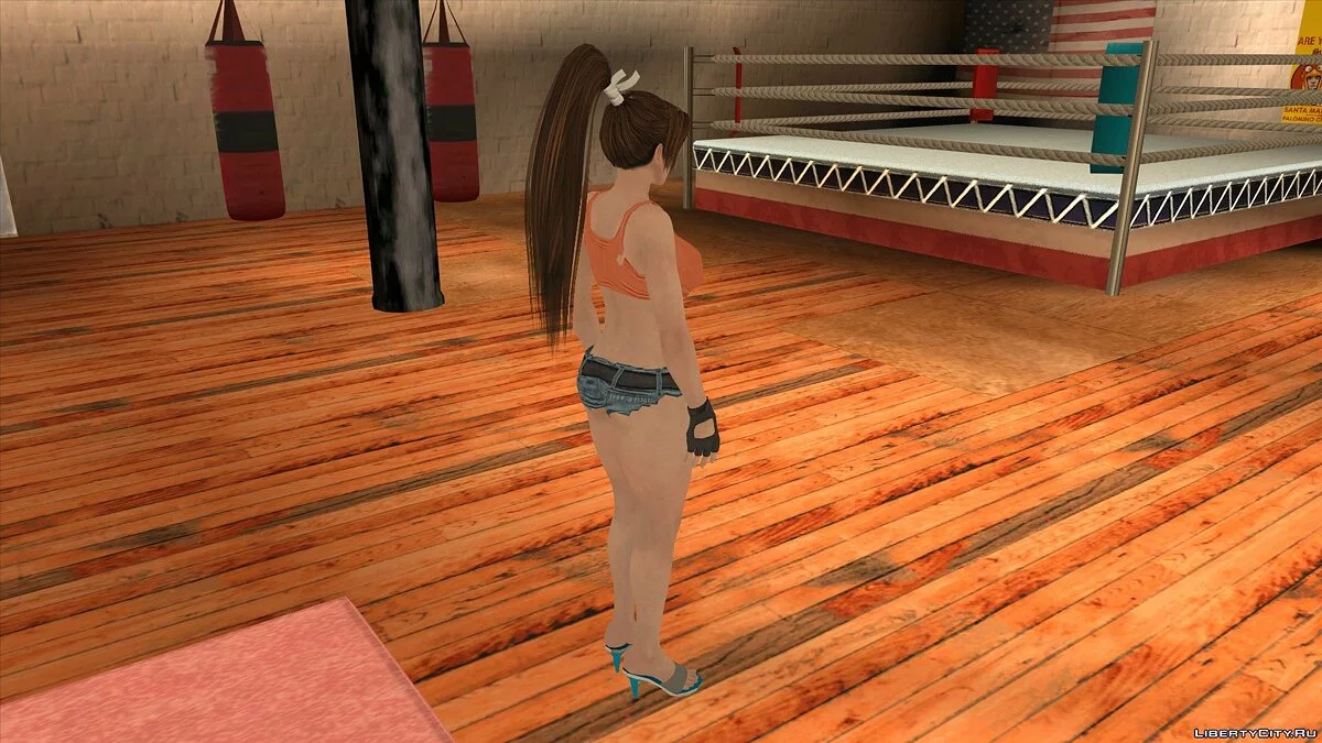 Мэй Ширануи в повседневной одежде / GTA San Andreas (iOS, Android)