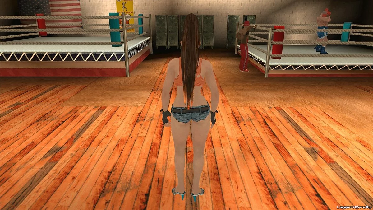 Мэй Ширануи в повседневной одежде / GTA San Andreas (iOS, Android)
