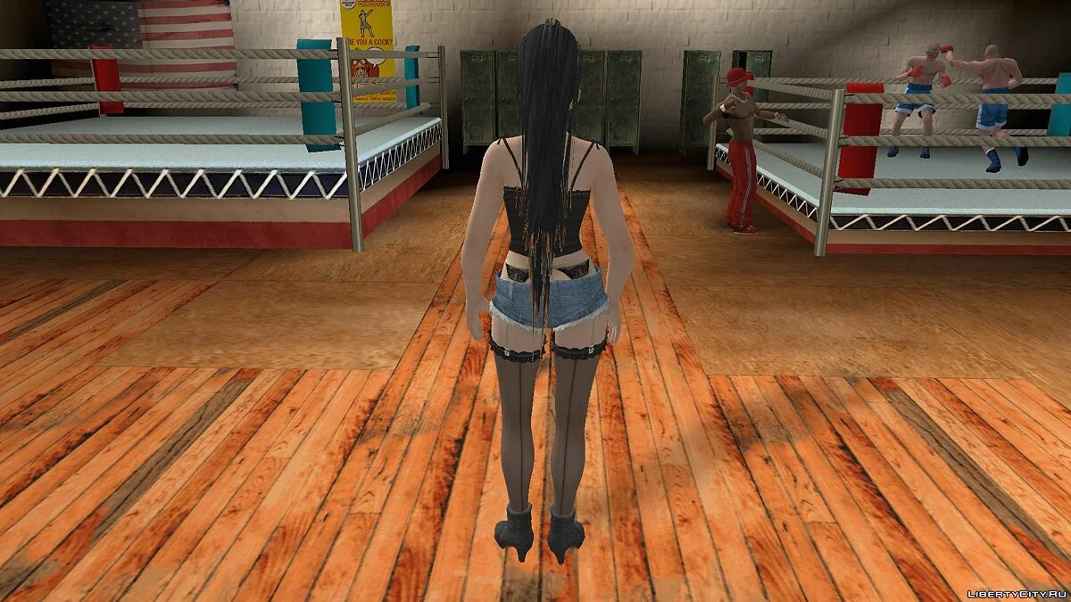 Момиджи в джинсовых шортах / GTA San Andreas (iOS, Android)