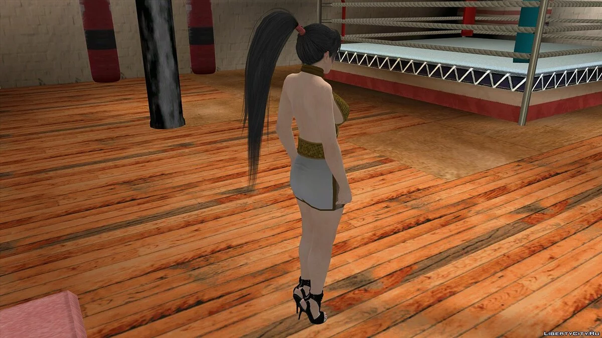 Момидзи в повседневной одежде v9 / GTA San Andreas (iOS, Android)