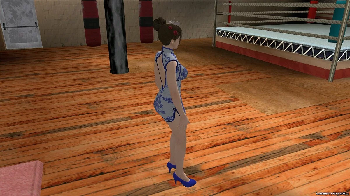 Наотора Ли в платье / GTA San Andreas (iOS, Android)