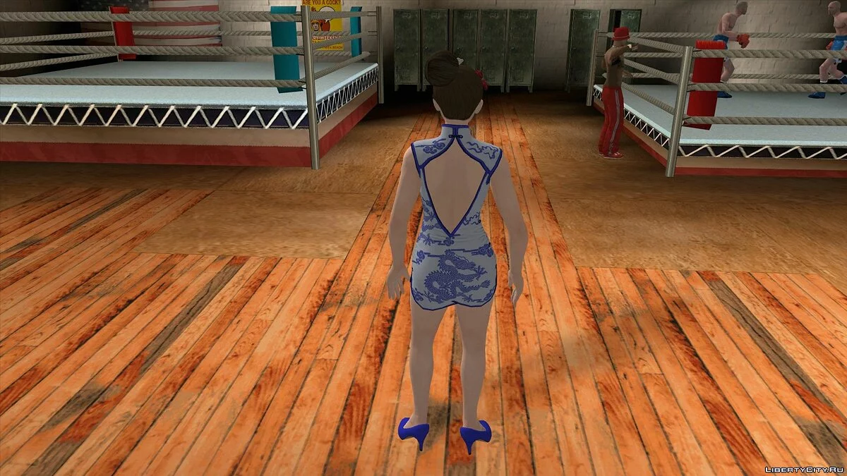 Наотора Ли в платье / GTA San Andreas (iOS, Android)