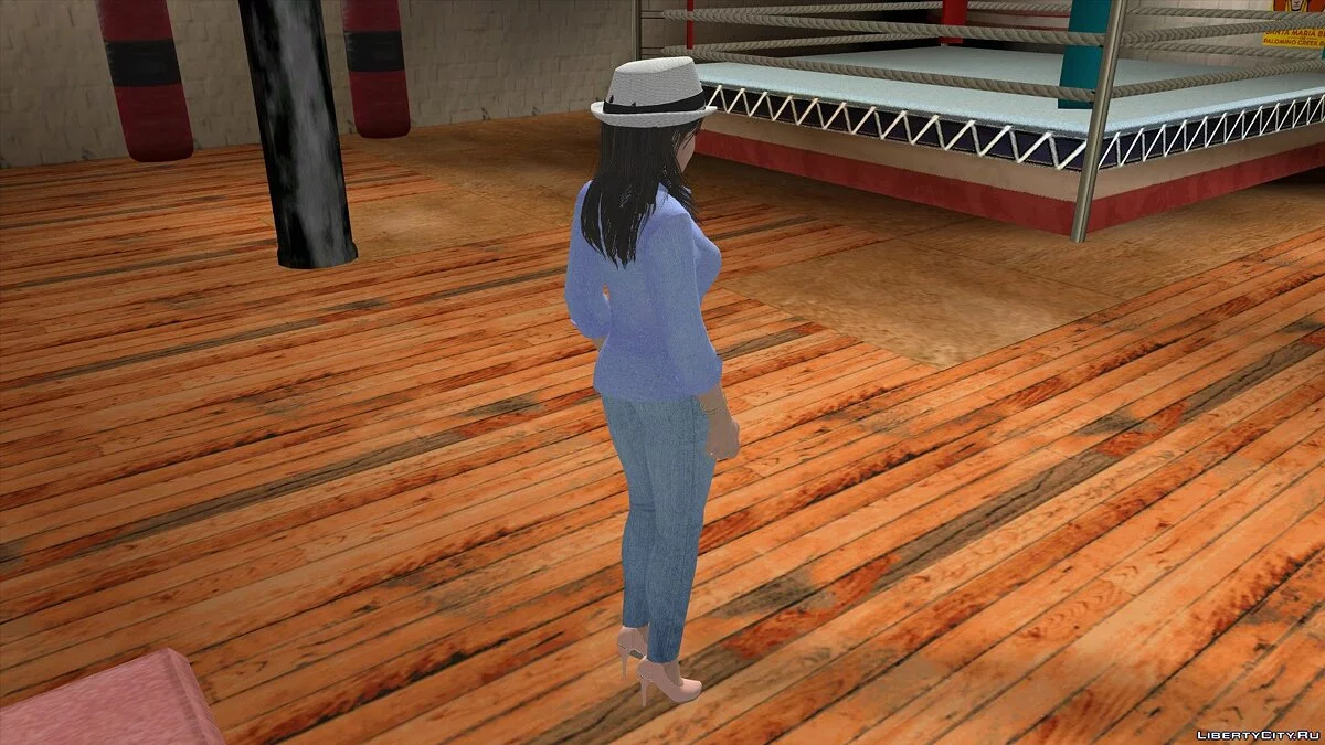 Наотора Ли в повседневной одежде / GTA San Andreas (iOS, Android)