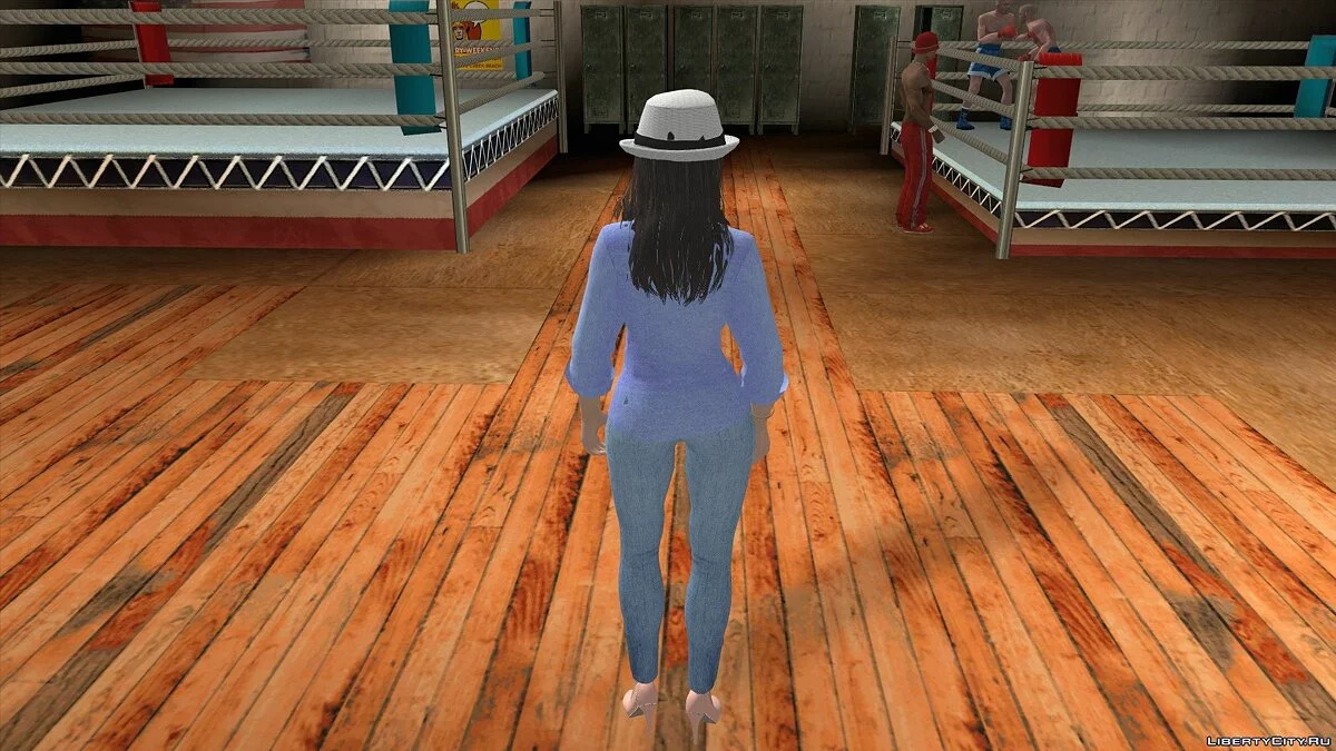 Наотора Ли в повседневной одежде / GTA San Andreas (iOS, Android)