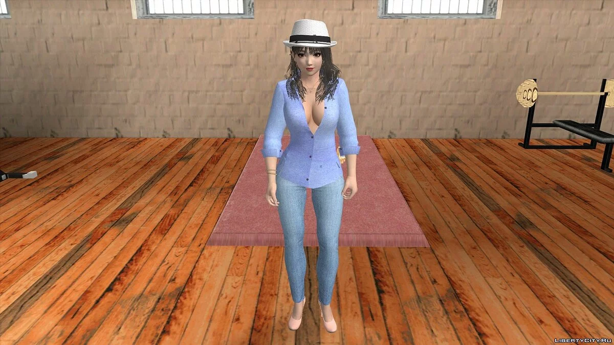 Наотора Ли в повседневной одежде / GTA San Andreas (iOS, Android)