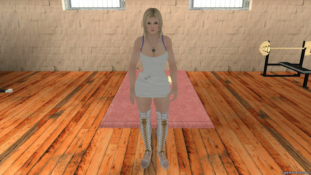 Тина Армстронг в платье / GTA San Andreas (iOS, Android)
