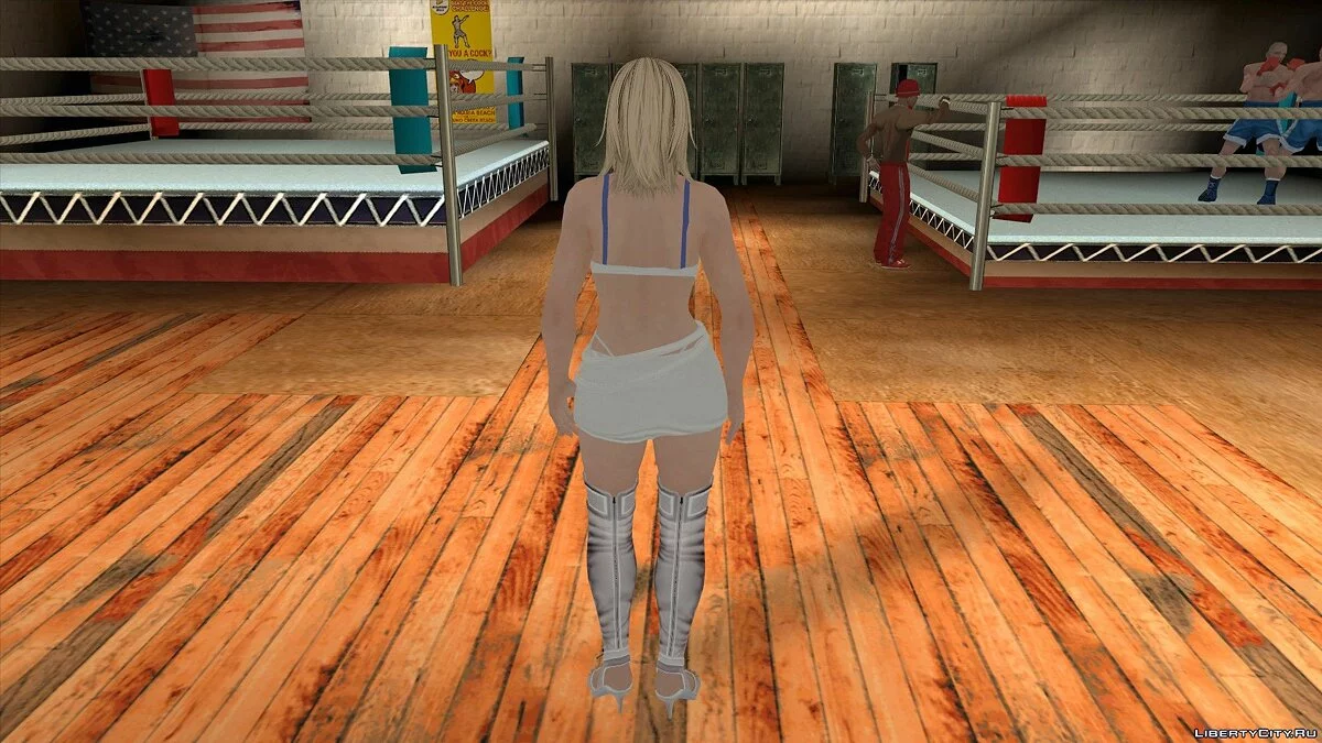 Тина Армстронг в платье / GTA San Andreas (iOS, Android)