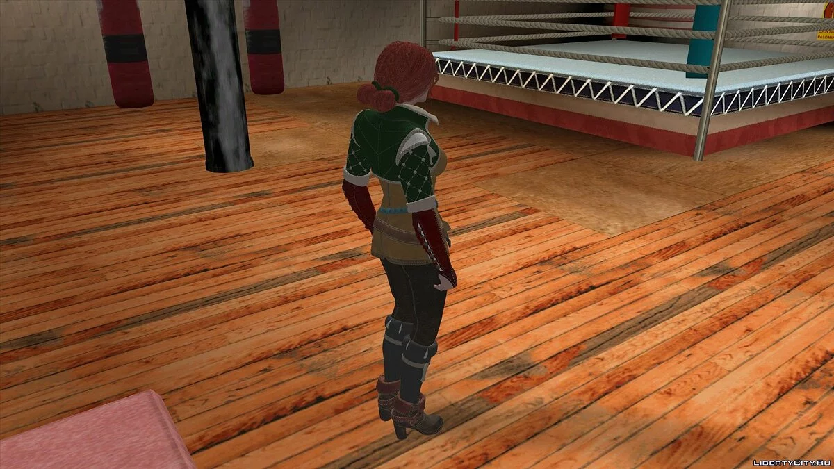 Трисс из The Witcher 3 / GTA San Andreas (iOS, Android)