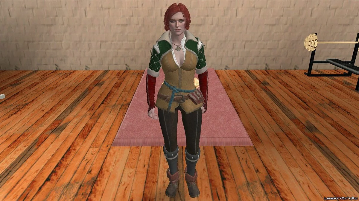 Трисс из The Witcher 3 / GTA San Andreas (iOS, Android)
