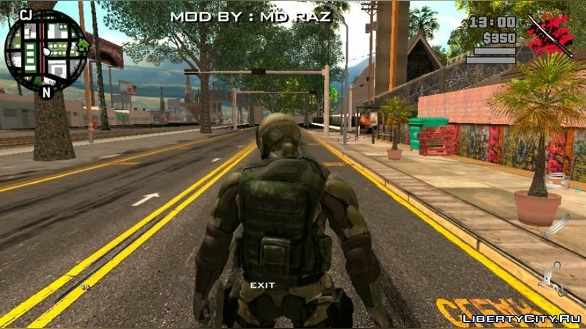 Enemy Skin MGR  / GTA San Andreas (iOS, Android)
