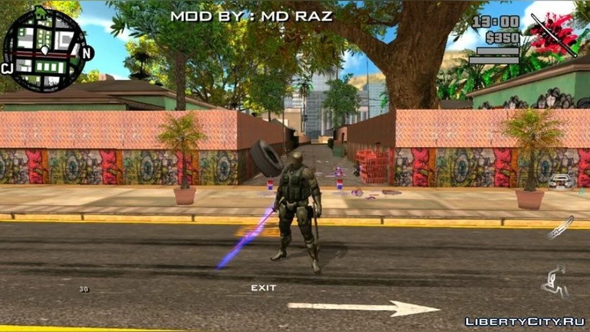 Enemy Skin MGR  / GTA San Andreas (iOS, Android)