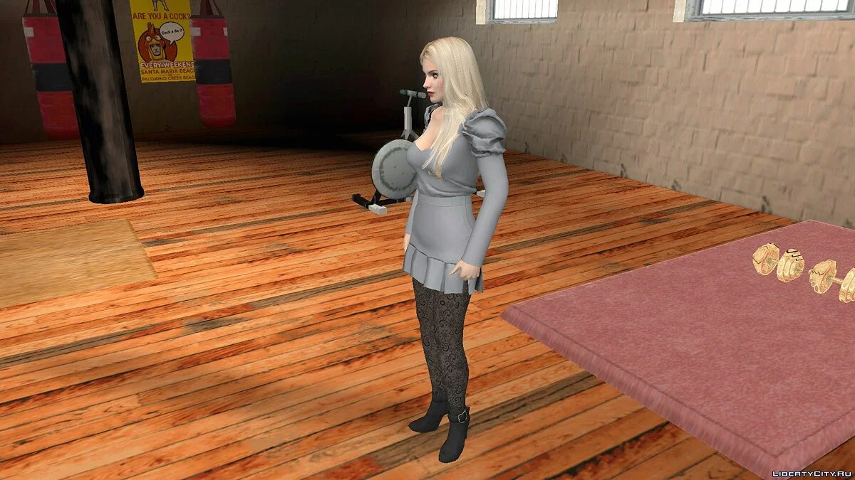 Хелена Дуглас в повседневной одежде v29 / GTA San Andreas (iOS, Android)