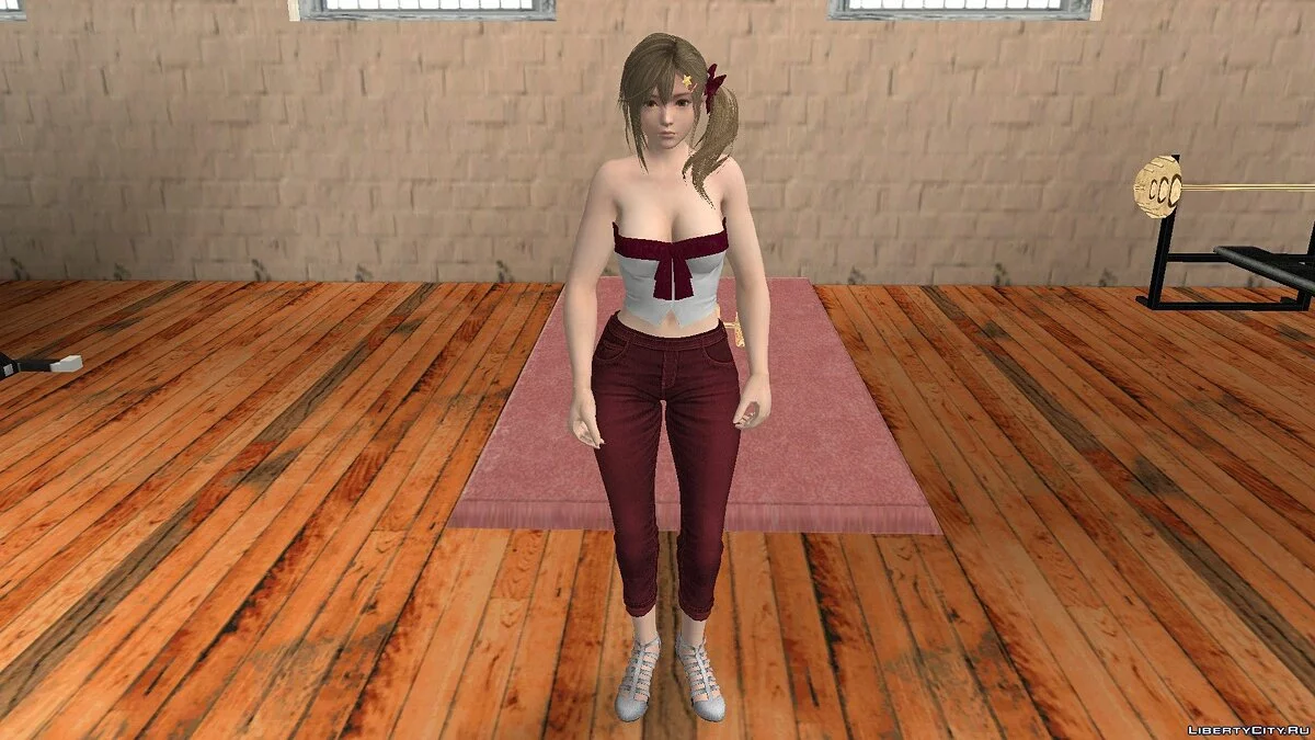 Мисаки в повседневной одежде v12 / GTA San Andreas (iOS, Android)