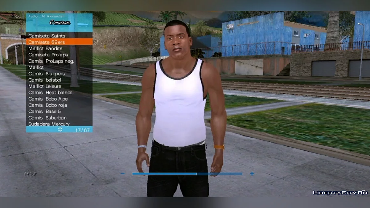 Франклин Клинтон (Скин и набор одежды) / GTA San Andreas (iOS, Android)