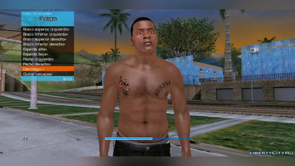 Франклин Клинтон (Скин и набор одежды) / GTA San Andreas (iOS, Android)