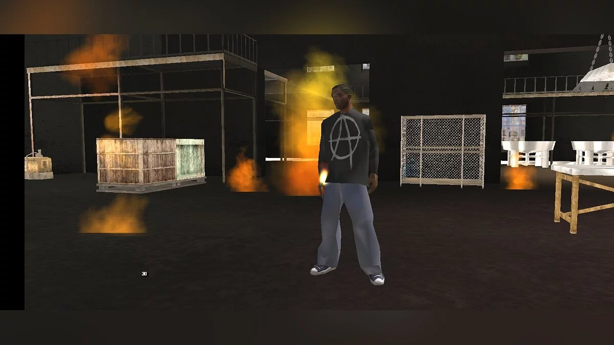 Чернокожий анархист / GTA San Andreas (iOS, Android)
